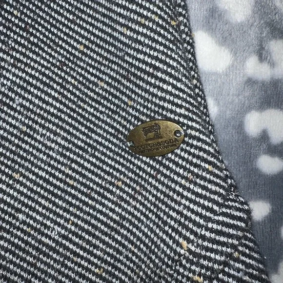 Scotch & Soda Herringbone Button Down Shirt – Black White Tailored Fit - Picture 7 of 10